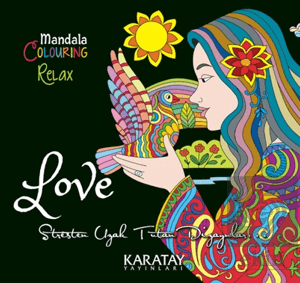 Karatay Mandala Love Coloring Relax Boyama Kitabı