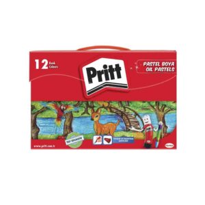 Pritt Pastel Boya 12 Renk Çanta