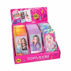 Top model mini müzikli tasarım defteri